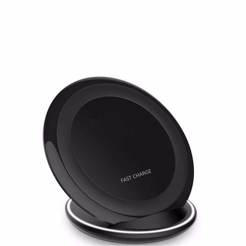  Qi stand Wireless Fast Charger with Fan 