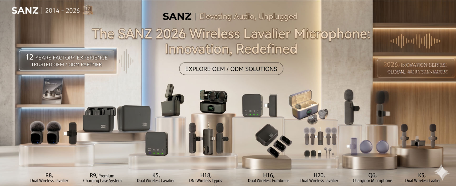 SANZ  Wireless microphone 